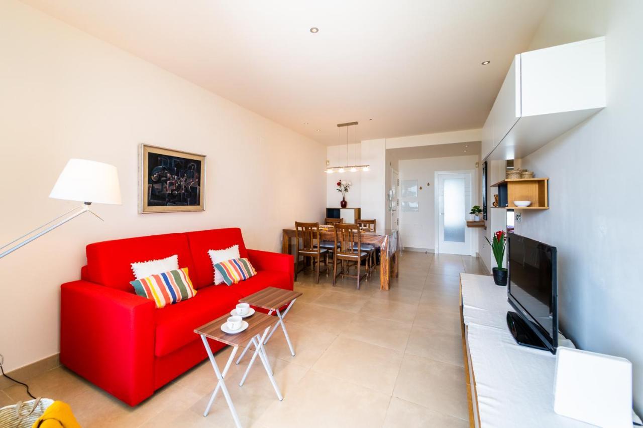 Primera Linea De Mar Con Piscina, Gimnasio Y Parking 2 Hab Y 2 Banos فيياخويوسا المظهر الخارجي الصورة
