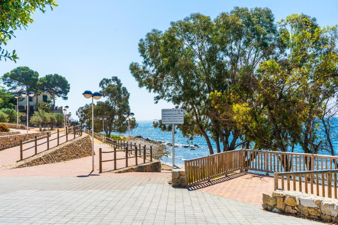 Primera Linea De Mar Con Piscina, Gimnasio Y Parking 2 Hab Y 2 Banos فيياخويوسا المظهر الخارجي الصورة